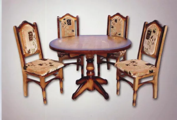 Елітні деревяні столи та стільці оптом