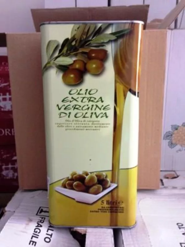 Оливковое масло Extra Vergine 5 л. (первый отжим) Италия