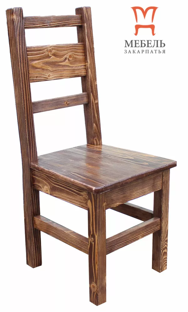 Деревянные стулья со спинкой на кухню недорого,  Стул Дворянин 2